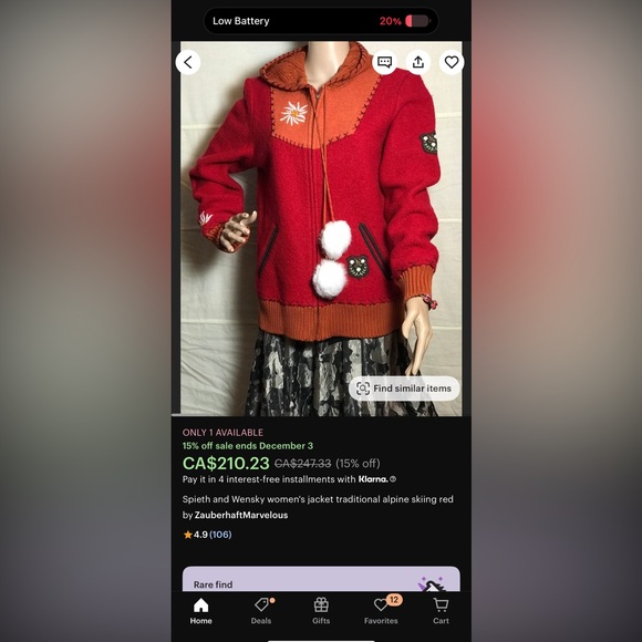 SPIETH & WENSKY Traditional Alpine Ski Jacket/ Sweater - Picture 13 of 13